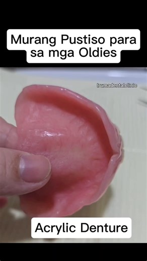 563K views · 1.4K reactions | Acrylic Denture are a common and affordable option for both complete and partial tooth loss, offering functional and aesthetic benefits. #irumadentalclinic #oralhealth #OralCareRoutine #tips #dental #dentalcare #dentures #pustiso #pov #tips #trend #trendingvideo | Iruma Dental Clinic | Facebook