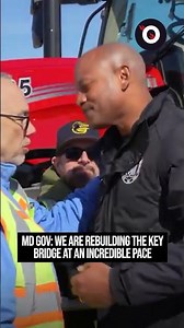 Wes Moore: We are making incredible progress rebuilding the Key Bridge