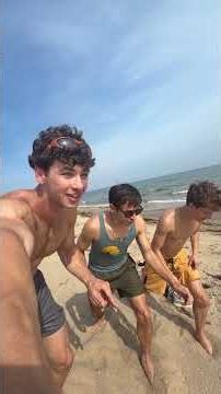 Boy beach pilgrimage