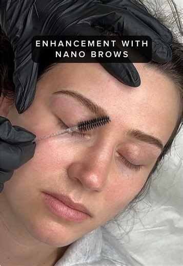 If you want natural looking, full brows that don’t look “done,” nano brows are a great option.