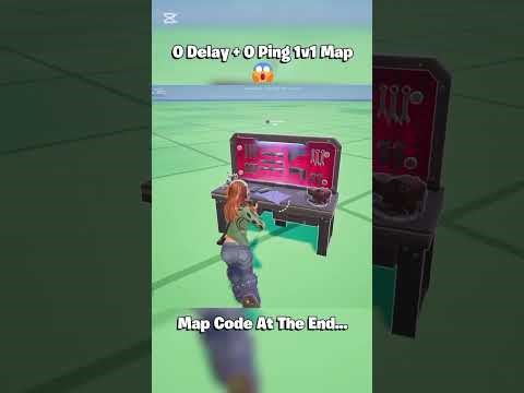 0 Delay + 0 Ping Map In Fortnite 😱 | Best 0 Delay Map 😱 #shorts