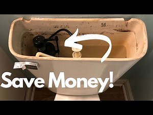 How to Fix A Running or Leaky Toilet. Cheap and Easy Fix!
