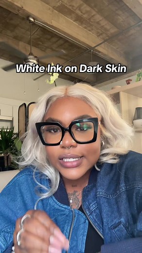 White Ink Tattoos on Dark Skin: Exploring the Healing Process