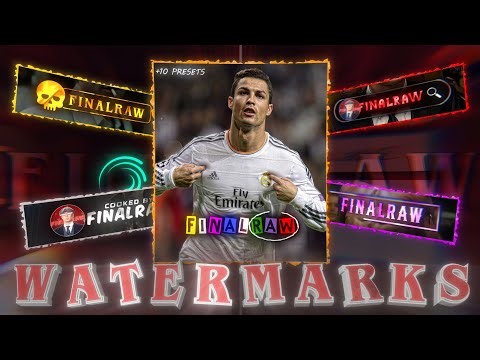 Top 10 Premium Watermarks for Alight Motion (+Preset) #watermark #alightmotiontutorial #tiktokedit