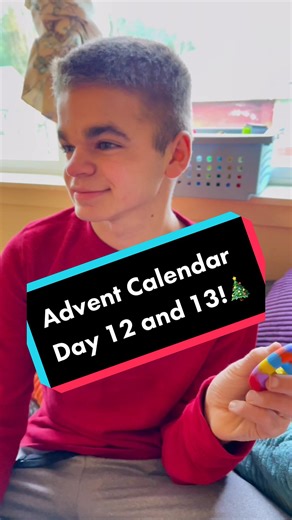 Logan and Family Advent Calendar Fidget Toys Unboxing Days 12 & 13