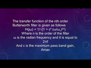 "Mastering the Butterworth Filter: A Complete Guide for Signal Processing Enthusiasts"