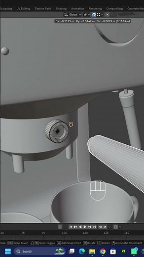 Why Your Blender Snaps Are Wrong (and How to Fix It) #blender #3dmodeling #fix