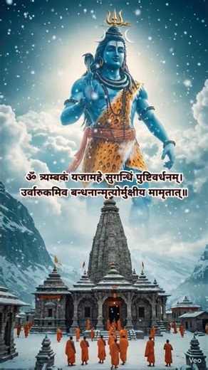 Mahamrityunjaya Mantra ✨️🌺🙏 #mahadev #shorts #mantra