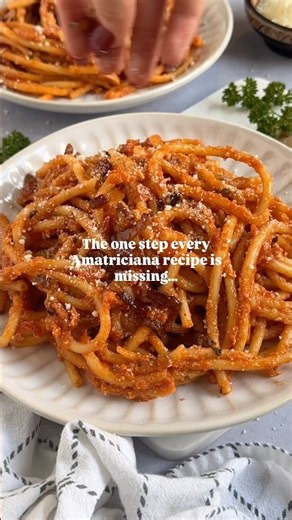 Amatriciana is proof that some of the best dishes come from the simplest ingredients. 🇮🇹