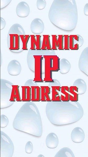 Dynamic IP Address ?