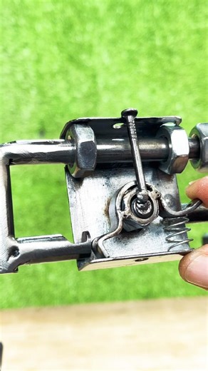 Craft metal # Mechanism lock # New design #diy #secrethacks