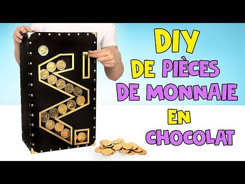 Comment Fabriquer Un Distributeur Automatique De Pièces De Monnaie En Chocolat A Partir De Carton