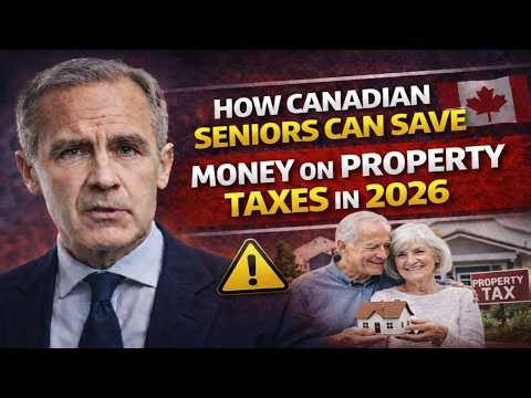 How Canadian Seniors Can Save Money on Property Taxes in 2026