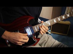 AC/DC -- Two's up (Solo cover)