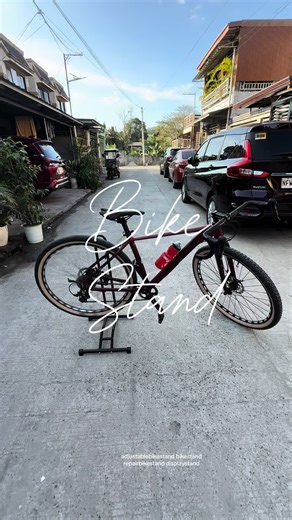 Adjustable Bike Stand for Repairs and Display