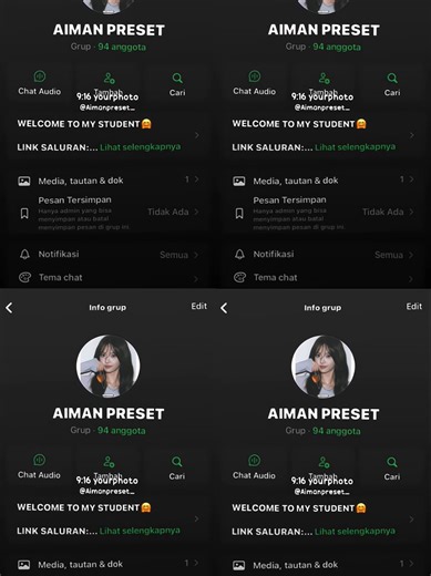 Collab Preset Alight Motion untuk Teman