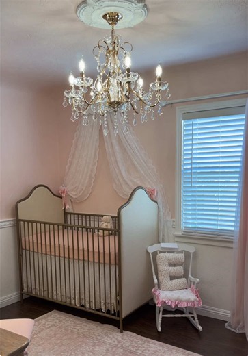 Baby Girl Nursery Ideas: Princess-Themed Nursery Decor