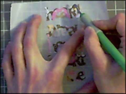 Xyron Sticker Maker Tutorial