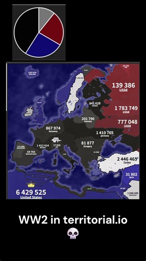 WW2 in territorial.io💀 #territorialio #ww2