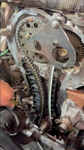 Nissan Navara 2.3 timing chain replacement