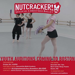 Boston Youth Auditions - Dance with Us!