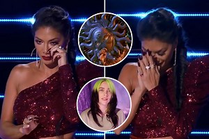 The Masked Singer's Nicole Scherzinger breaks down in tears over The Sun's 'chilling' Billie Eilish cover in semi-finals