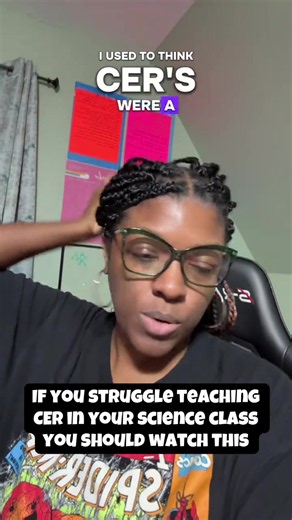Grab the CER Toolkit for your students in my profile!! #scienceteacher #biologyteacher #instructionalcoach #claimevidencereasoning