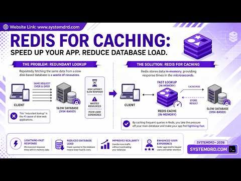 Redis Caching Explained | Why Databases Are Too Slow for Web Apps