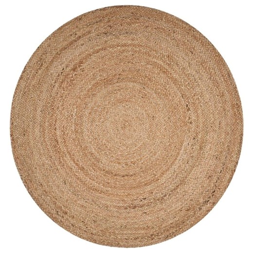 Handmade Round Natural Braided Jute Rug for Boho Rustic Eco-friendly Home Decor - Etsy
