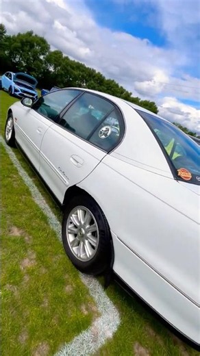 Very rare in the UK, Holden Calais, at the Flat Caps and Ferrets show 2026 #holden #calais #cars