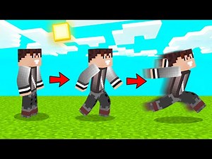 MINECRAFT ale CO KROK JESTEM SZYBSZY!