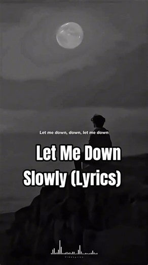 Alec Benjamin - Let Me Down Slowly (Lyrics) #shorts