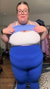 This double layer tank comes up to size 3X! Here is how it fits me as a plus size girl