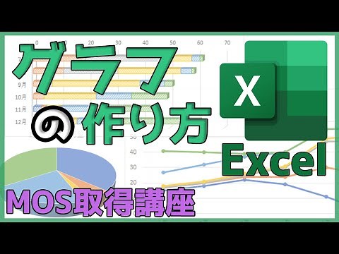 グラフの作り方【MOS Excel取得講座】