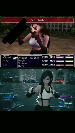 ​OG Final Fantasy VII vs. FF7 Remake / Rebirth side-by-side. Classic nostalgia or modern graphics, which side wins for you? ​#FF7 #FinalFantasyVII #TifaLockhart #FF7Rebirth #GamingComparison