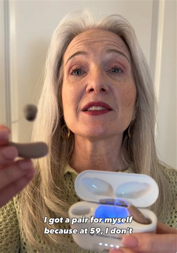 Can you hear me now? Cindy Rose @59 Bombshell Nurse still nursing in year 36! #hearingloss #hearingaids #audienhearingaids #overthecounterhearingaids #hearingtech