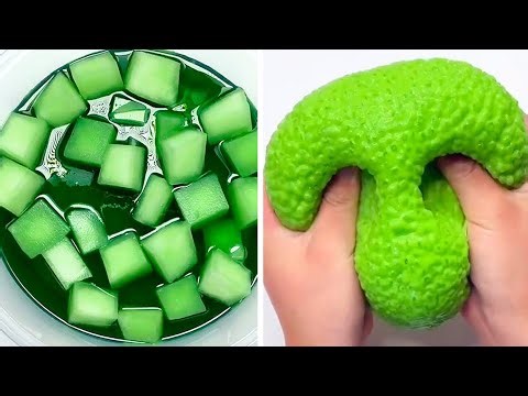 8 Hours Of Oddly Satisfying Slime ASMR Videos - Relaxing When Stressed or Sleep