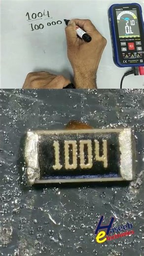 1004 SMD Code Resistor Explained | 1MΩ Precision Resistor #Shorts