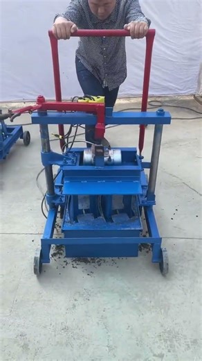 family power fly ash Best Selling small Mobile Concrete Block Machine for Sale in Nigeria #blocks