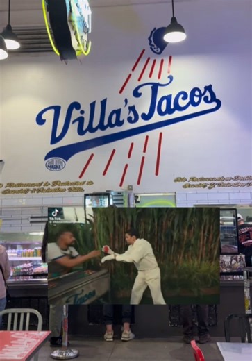 Probando los tacos que salieron en el show de BB 📍Villa’s Tacos 🌮 #villastacos #losangeles #centralmarket