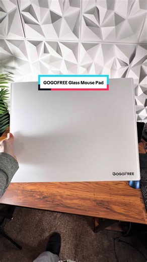GOGOFREE Glass Mouse Pad #mousepad #glassmousepad #pcgaming #newyearnewme #webbtech