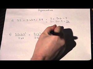 Approximations and Estimations - GCSE revision video