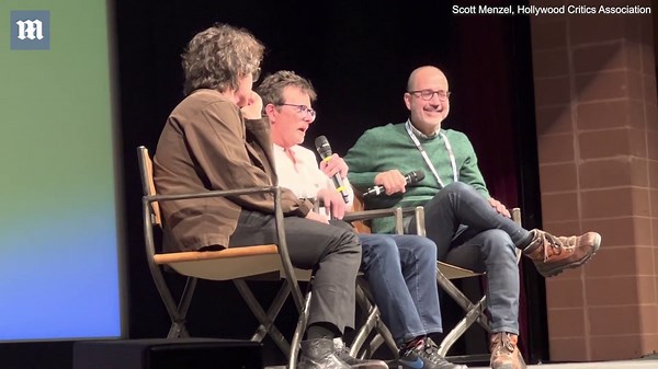 Moment actor Michael J. Fox hand shakes during Q&A due to Parkinson's diagnosis