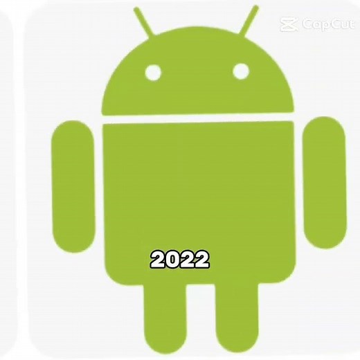evolução da logo do Android