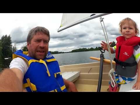 Walker Bay 8, Review, Demonstration, Sailing, Rideau Canal