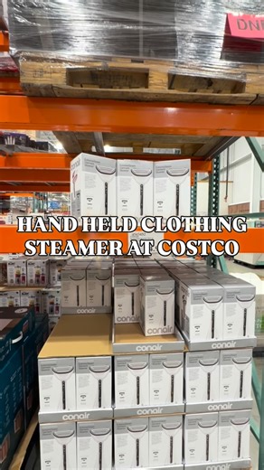 Amanda Tadros | Costcofam4u on Instagram: "Wrinkles don’t stand a chance with this Conair handheld garment steamer Fast heat-up, powerful steam, and easy to use for everyday touch-ups, travel, and quick refreshes ✔️ Item #: 4543452 ✔️ Price: $44.99 ✔️ Heats in just 25 seconds ✔️ Up to 30 minutes of continuous steam ✔️ Smart steam sensor + removable water tank #clothing #homeliving #laundryfinds #costcofam4u 🚫 NOT affiliated with Costco 🚫 NOT affiliated with any brands, items, or companies in t