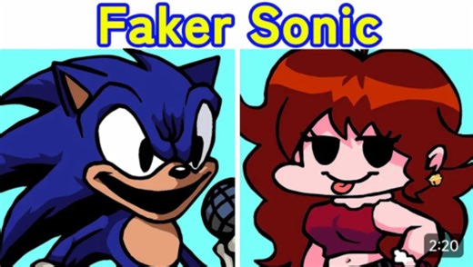 Friday Night Funkin' VS Faker Sonic - Ice Cap Mix Fanmade Playable (FNF MOD)