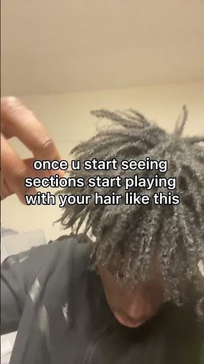 Freeform Dreads Tutorial 💈 #freeform #freeformlocs #freeformdreads #dreads #hairstyle