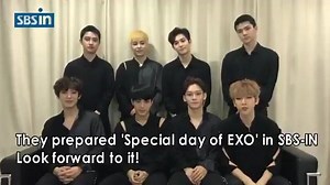 1.6K views · 693 reactions | 170310 sbsin_kor Twitter update with #EXO "D-18 It's a letter from EXO for celebration. The launching special of SBS-in! Spend time with EXO all-day-long. #SBS #SBSin #EXO #엑소 #EXOL " -Yuchan - | EXO-L Worldwide | Facebook