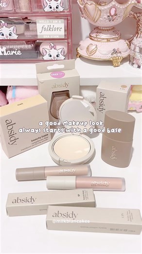 A good makeup starts with a good base so i tried building my entire makeup routine using Absidy